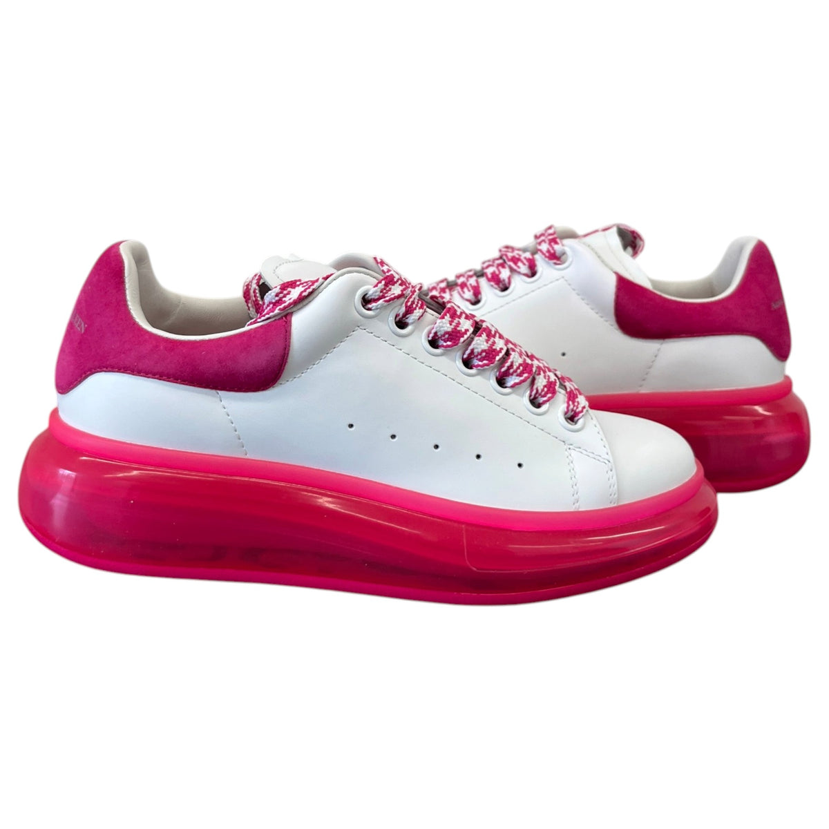 Women's Oversized Low Trainers Pink Size UK 4.5 / EU 37.5 - Photo 3