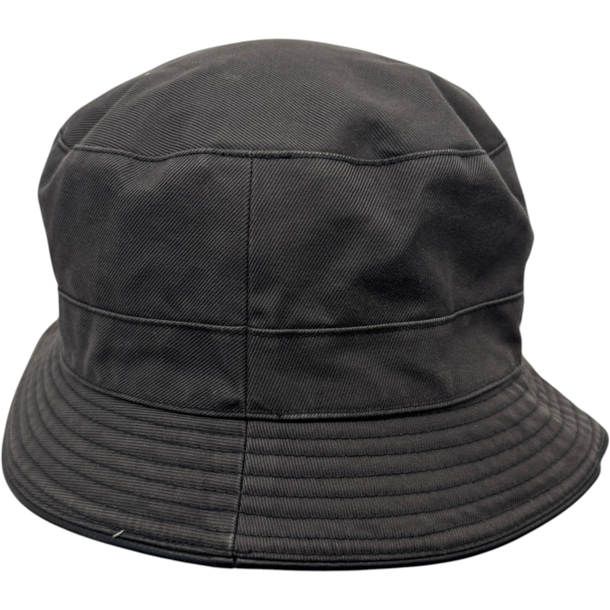 Men's Embroidered Bucket Hat Charcoal Size L - Photo 3