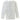 Men's Double Pocket Quilted Long Sleeve T-Shirt White Size S