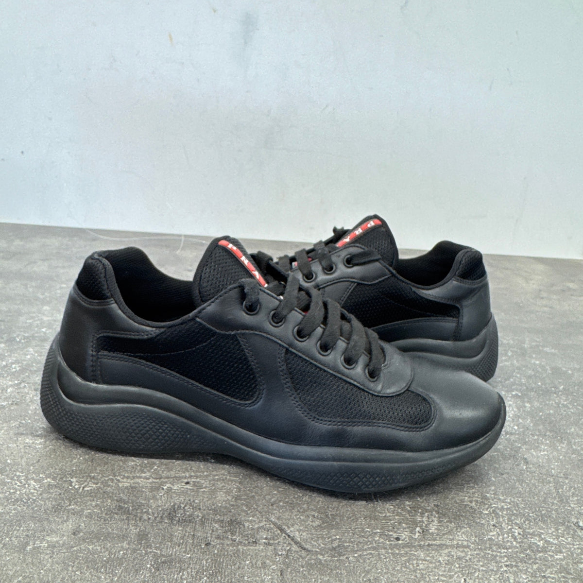 Men's America's Cup Low Trainers Black Size UK 7.5 / EU 41.5 - Photo 12