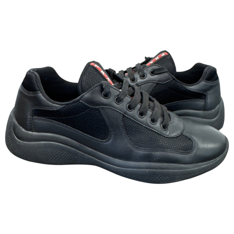Men's America's Cup Low Trainers Black Size UK 7.5 / EU 41.5