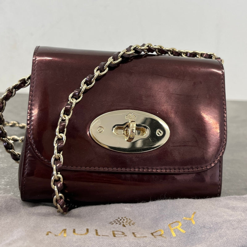 Women's Mini Lily Bag Burgundy