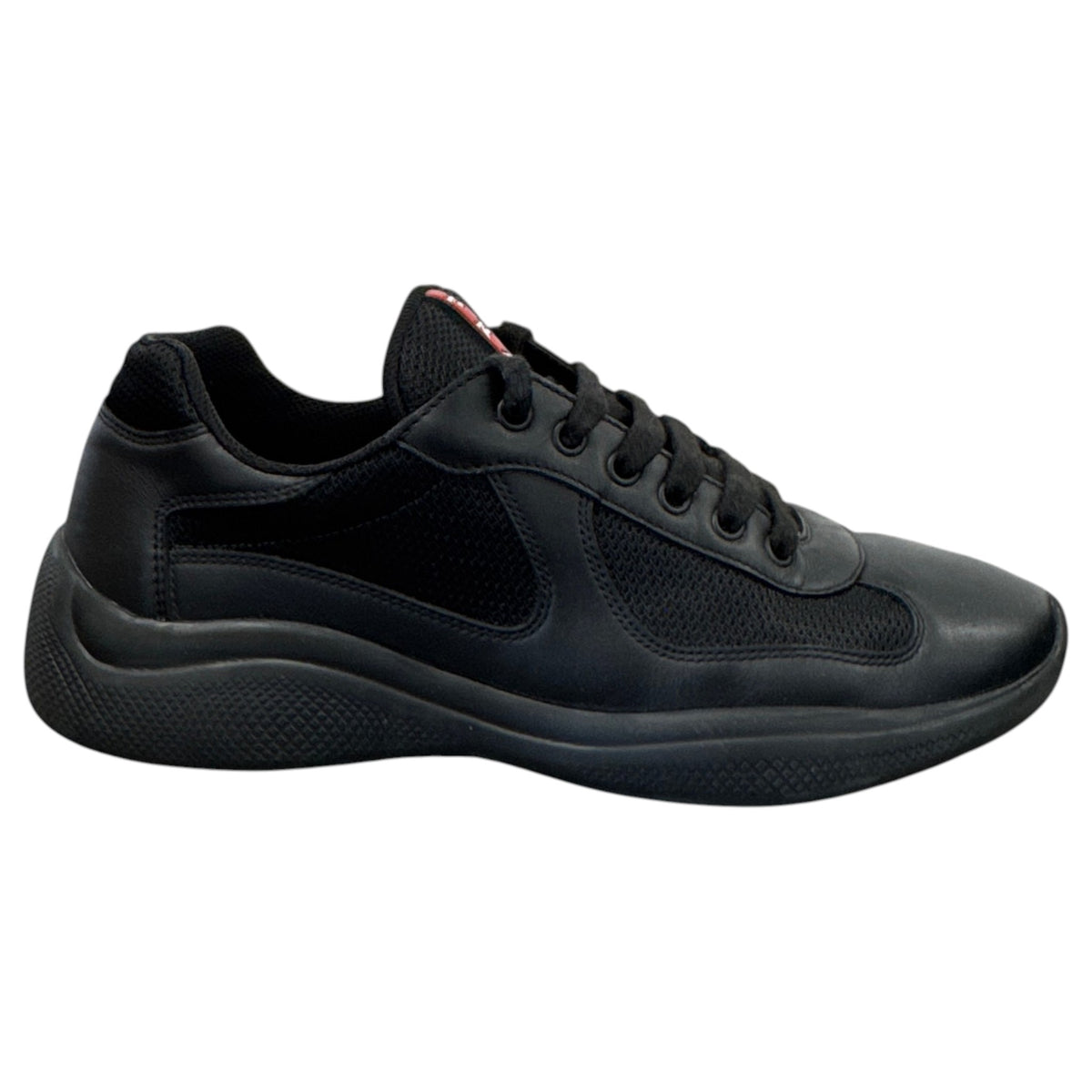 Men's America's Cup Low Trainers Black Size UK 7.5 / EU 41.5 - Photo 1