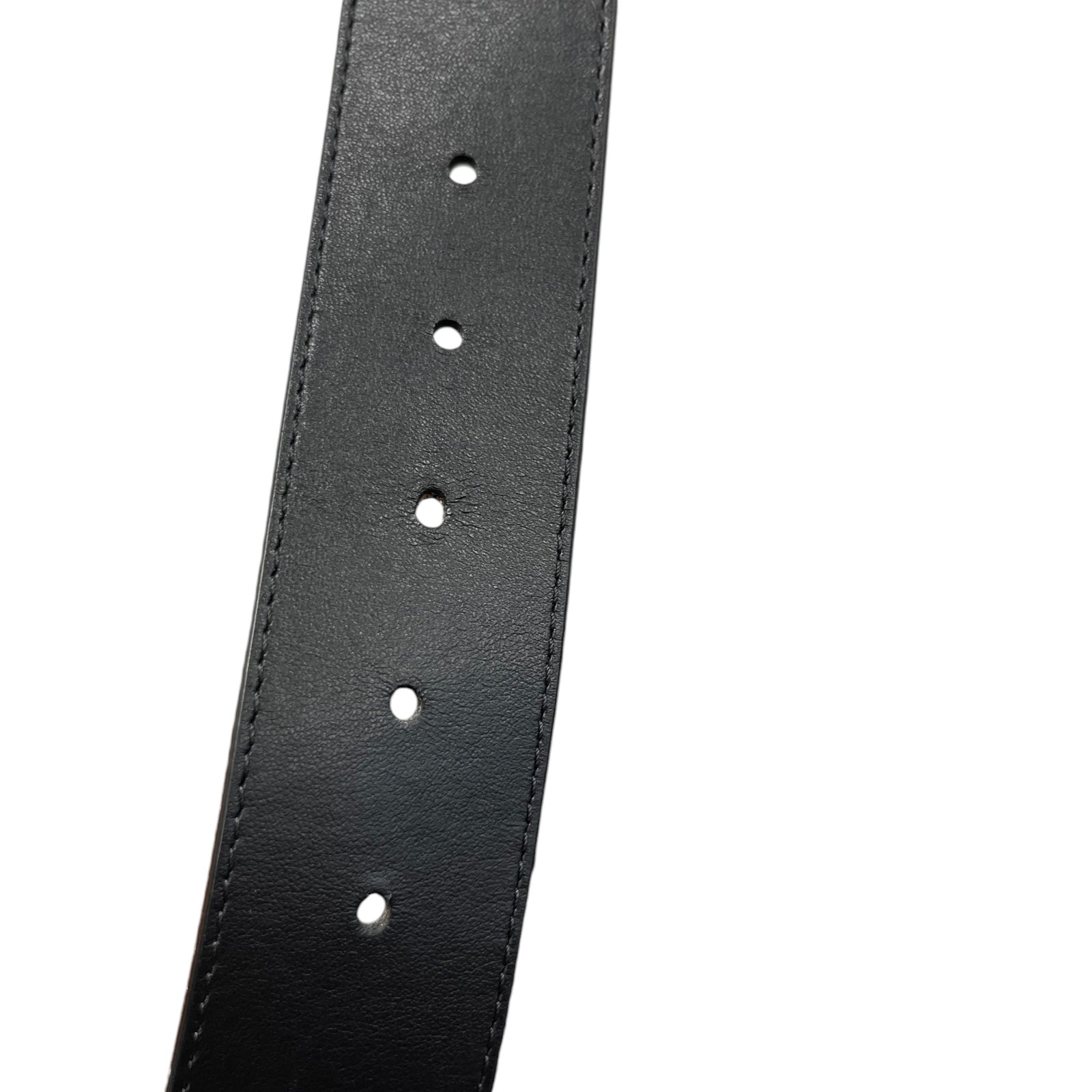 Men's Lv Optic 40Mm Reversible Belt Black Size Waist 34" - Photo 7