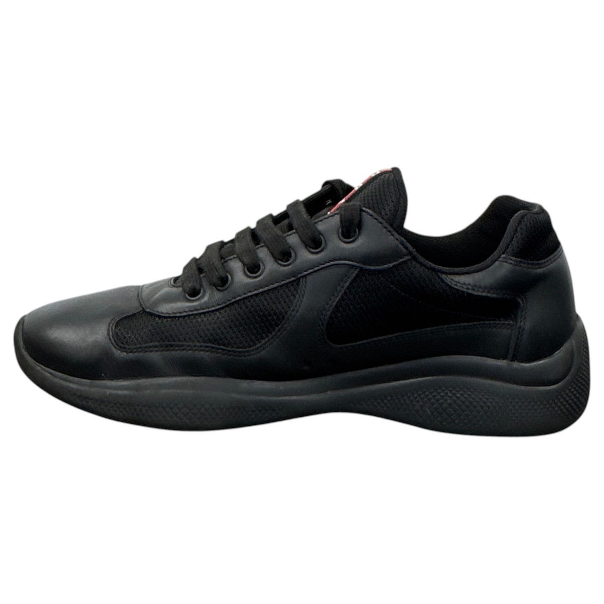 Men's America's Cup Low Trainers Black Size UK 7.5 / EU 41.5 - Photo 2