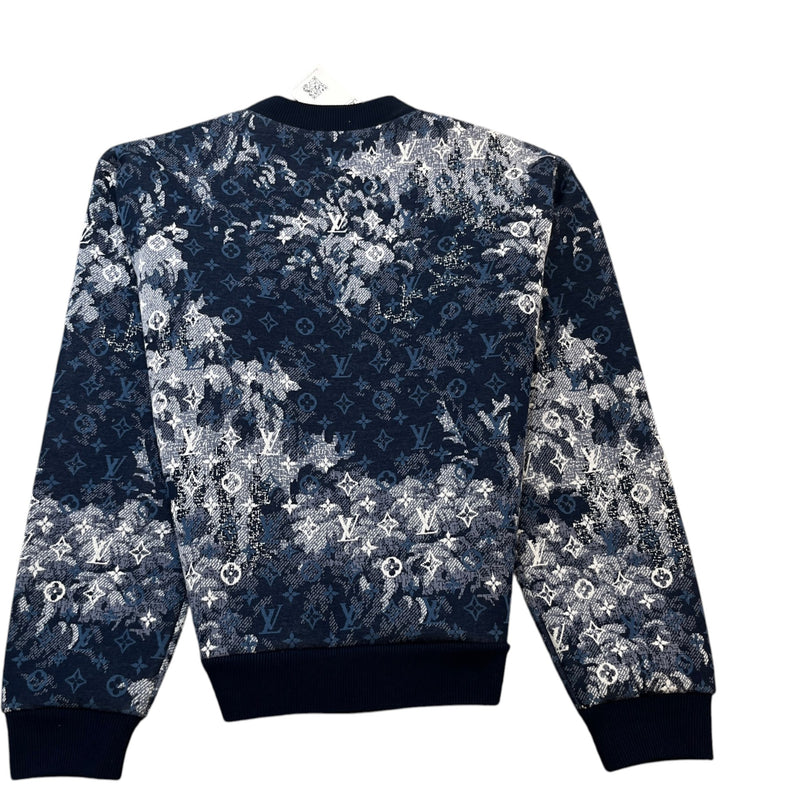 Men's Tapestry Monogram Sweatshirt Navy Size L