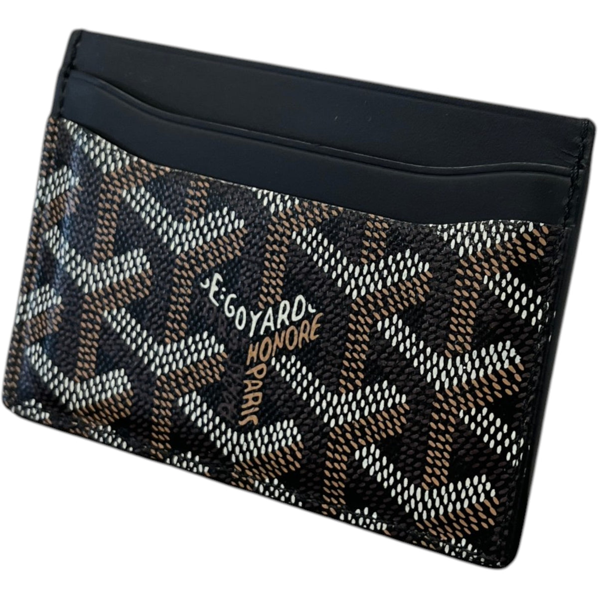 Men's Saint Sulpice Card Holder Black - Photo 4