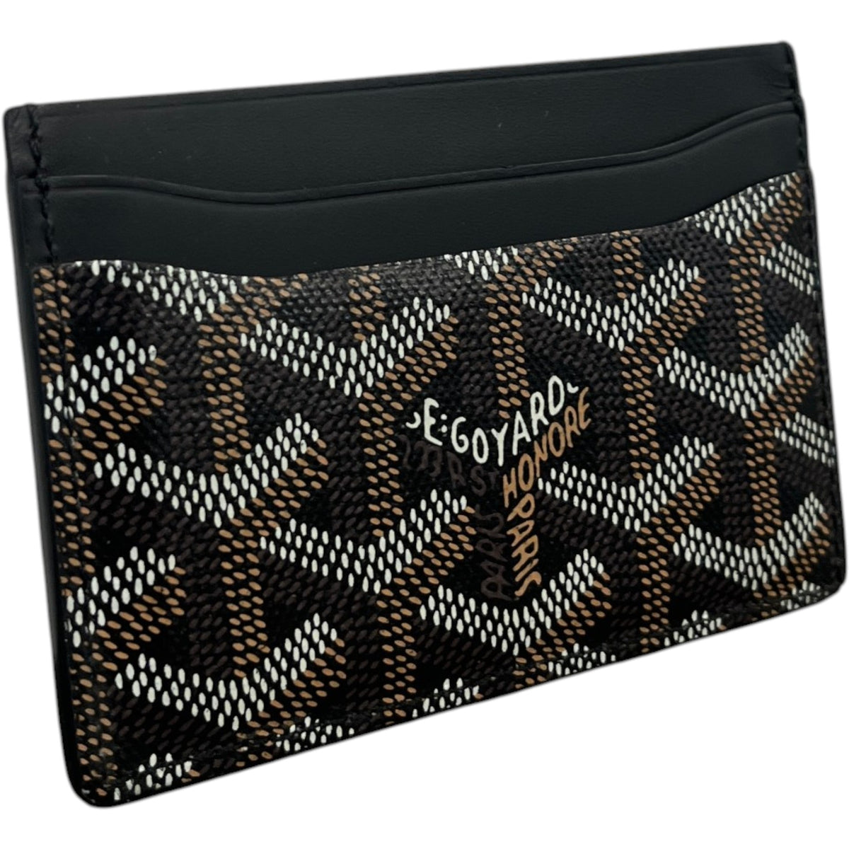 Men's Saint Sulpice Card Holder Black - Photo 5