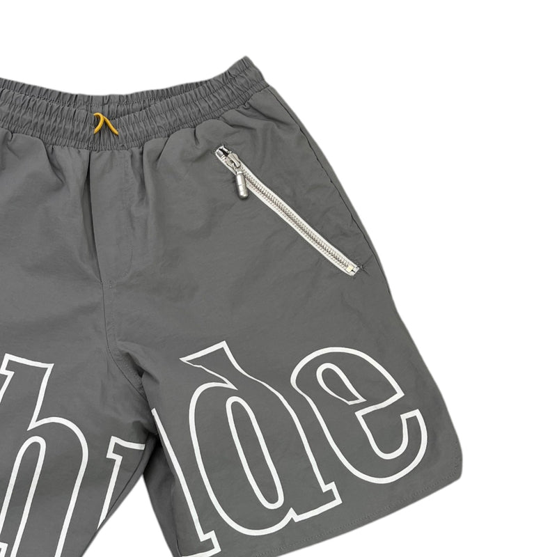 Men's Logo Swim Shorts Grey Size M / W32