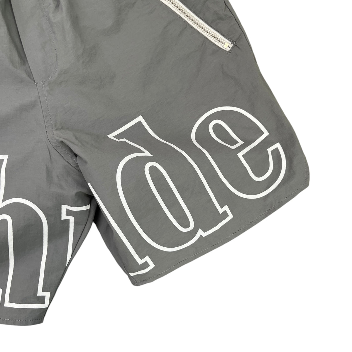 Men's Logo Swim Shorts Grey Size M / W32 - Photo 6