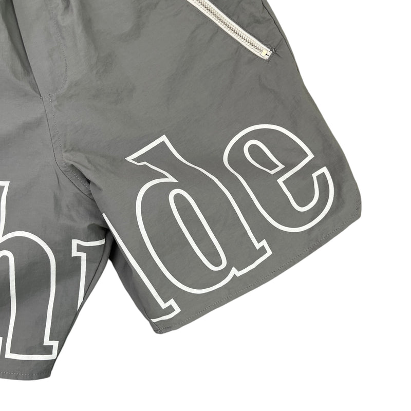 Men's Logo Swim Shorts Grey Size M / W32