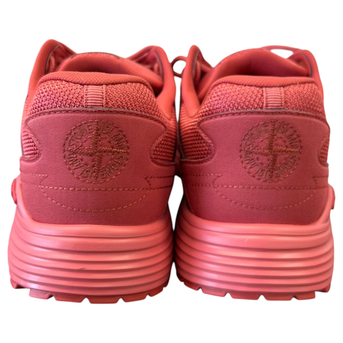 Men's X Stone Island B30 Low Trainers Orange Size UK 9 / EU 43 - Photo 7