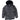 Men's Cloud 3Q Removable Hood Down Jacket Black Size XL