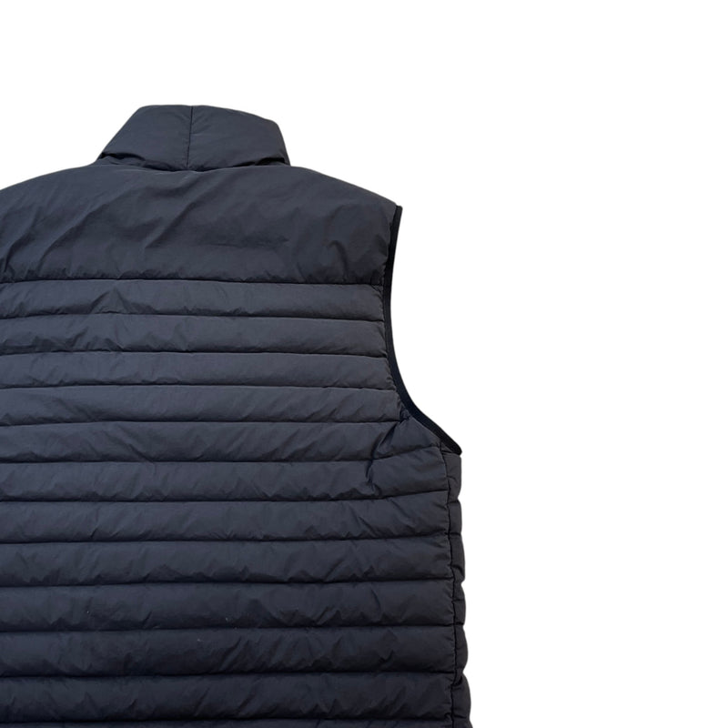 Men's Applique Logo Gilet Navy Size XXL