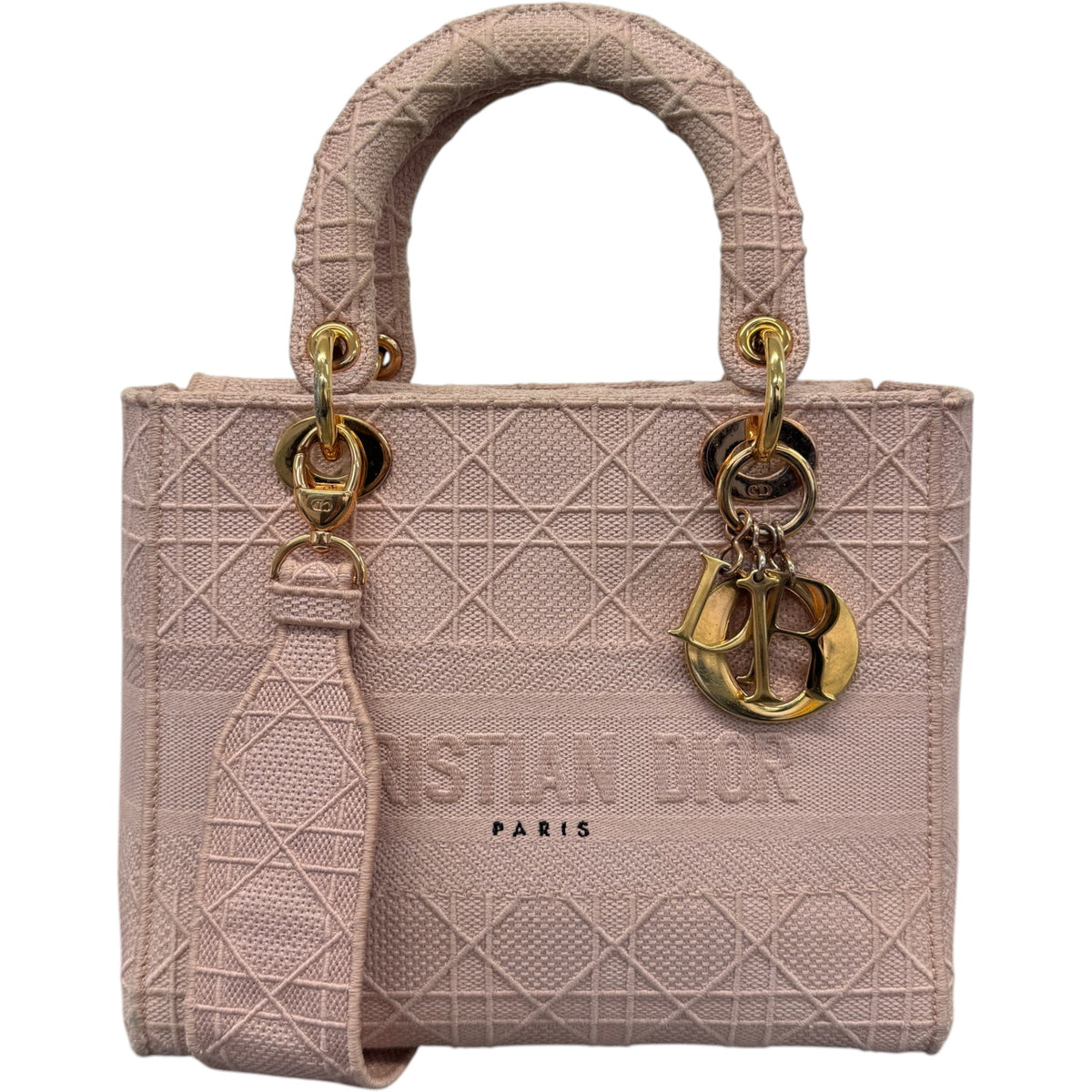 Women's Lady D-Lite Meidum Handbag Pink - Photo 1
