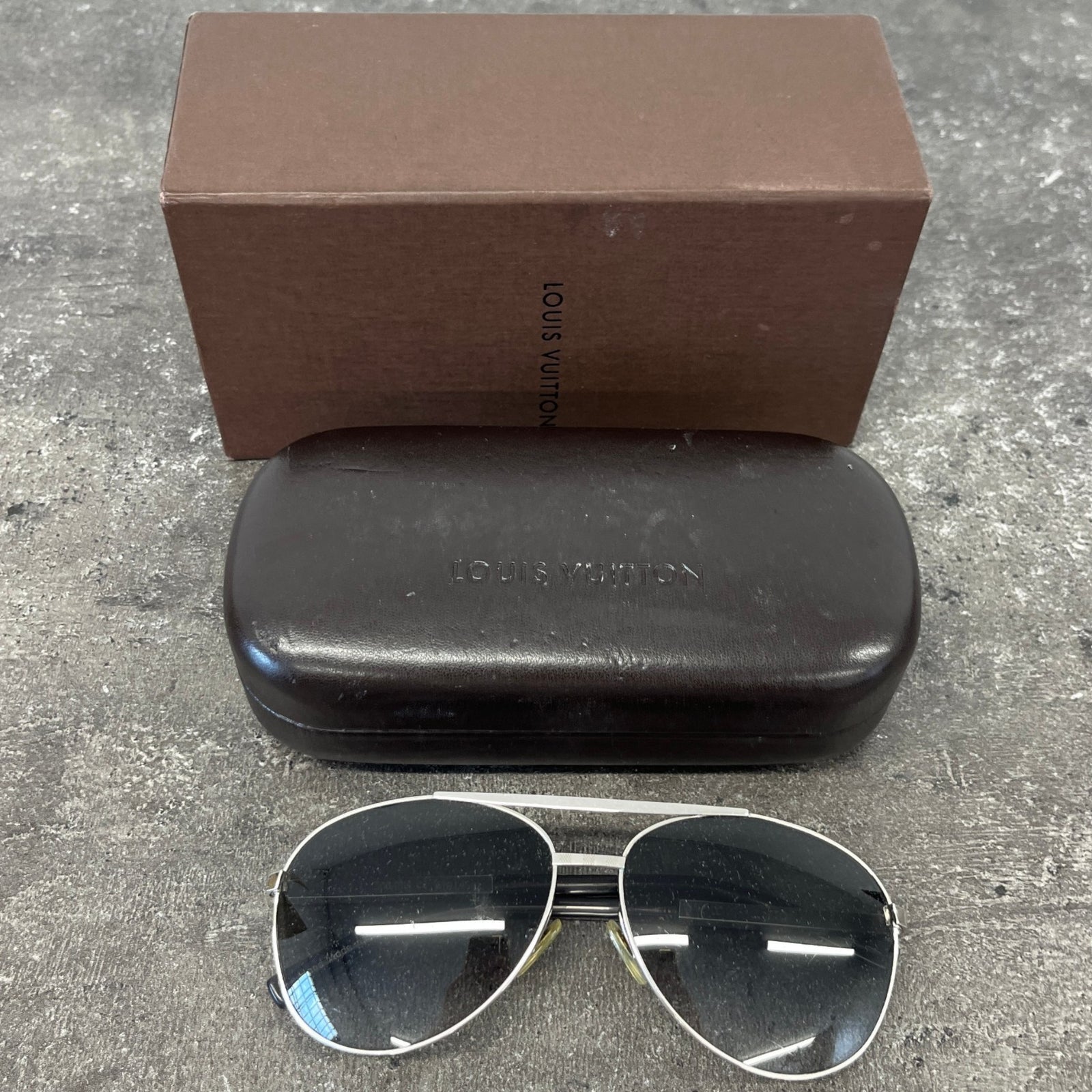 Men's Attitude Pilot Sunglasses Silver - Photo 11