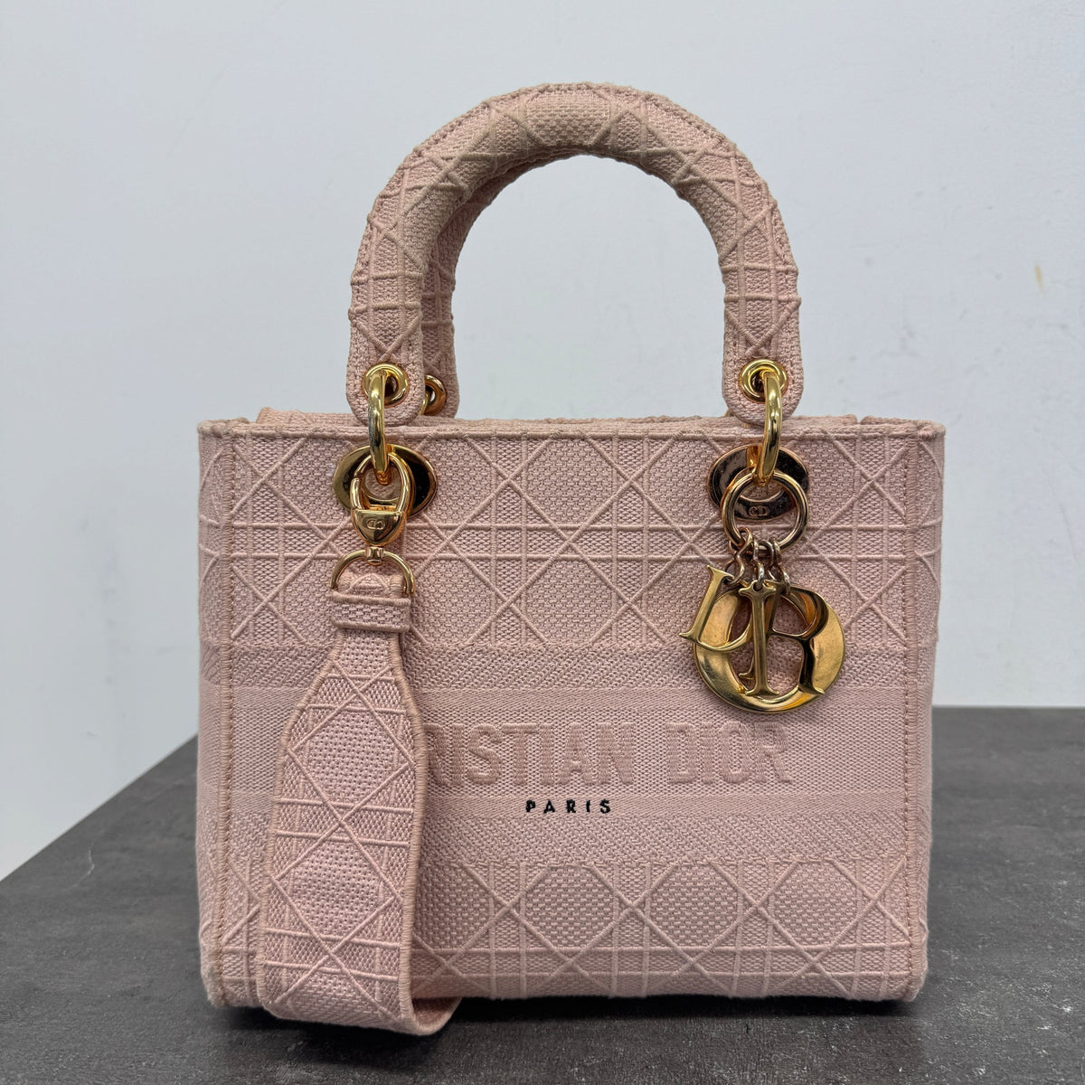 Women's Lady D-Lite Meidum Handbag Pink - Photo 13