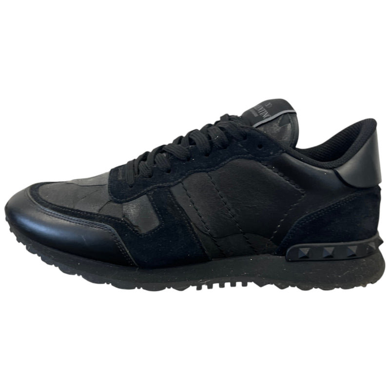 Men's Camo Rock Runner Low Trainers Black Size UK 7 / EU 41