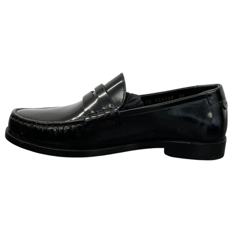 Women's Penny Loafers Black Size UK 4 / EU 37
