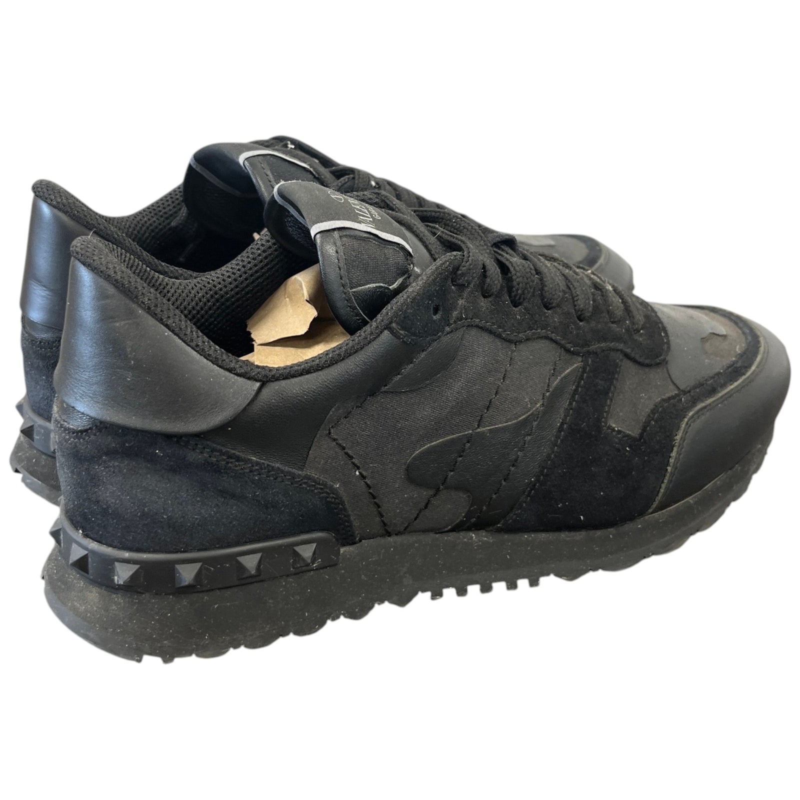 Men's Camo Rock Runner Low Trainers Black Size UK 7 / EU 41 - Photo 8