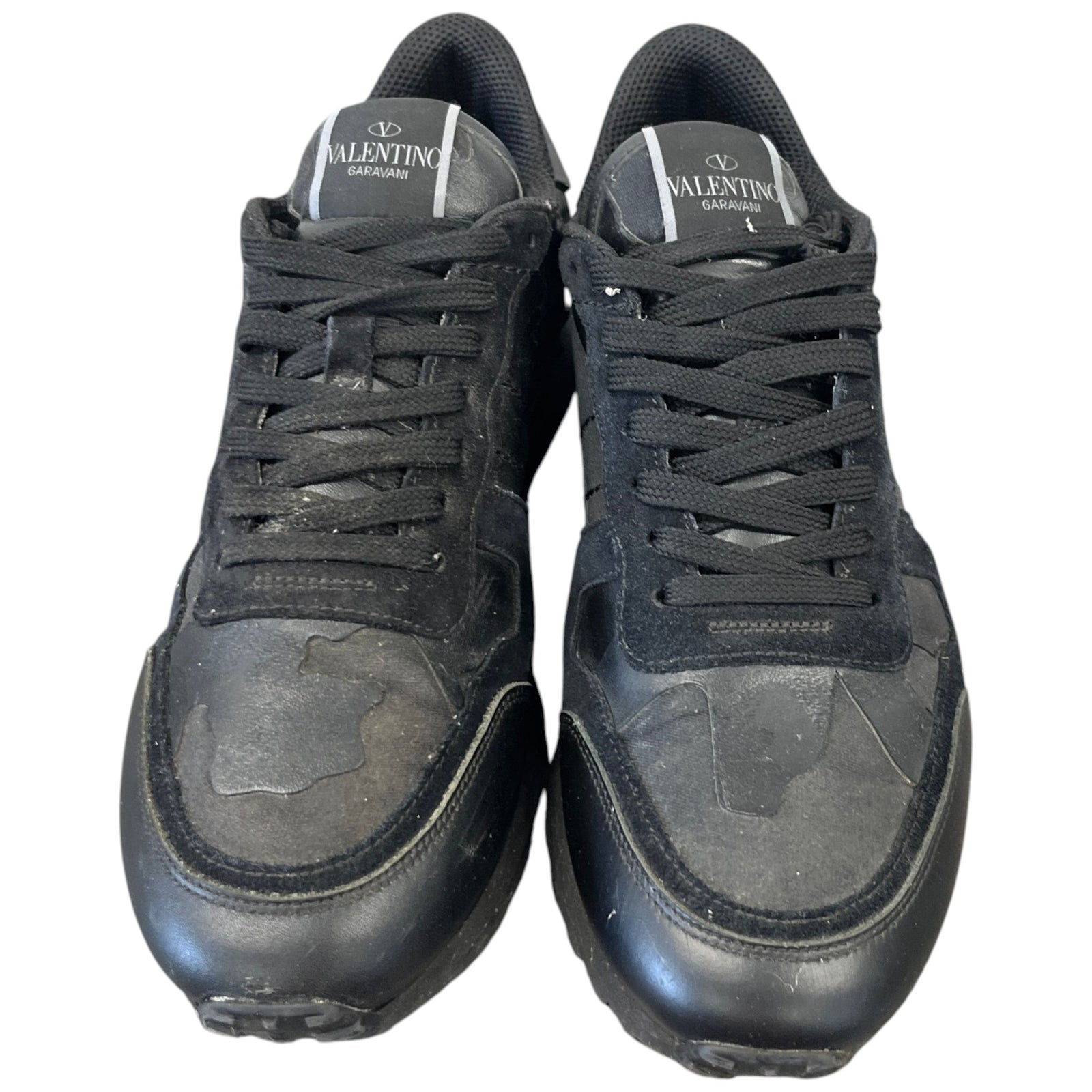 Men's Camo Rock Runner Low Trainers Black Size UK 7 / EU 41 - Photo 6
