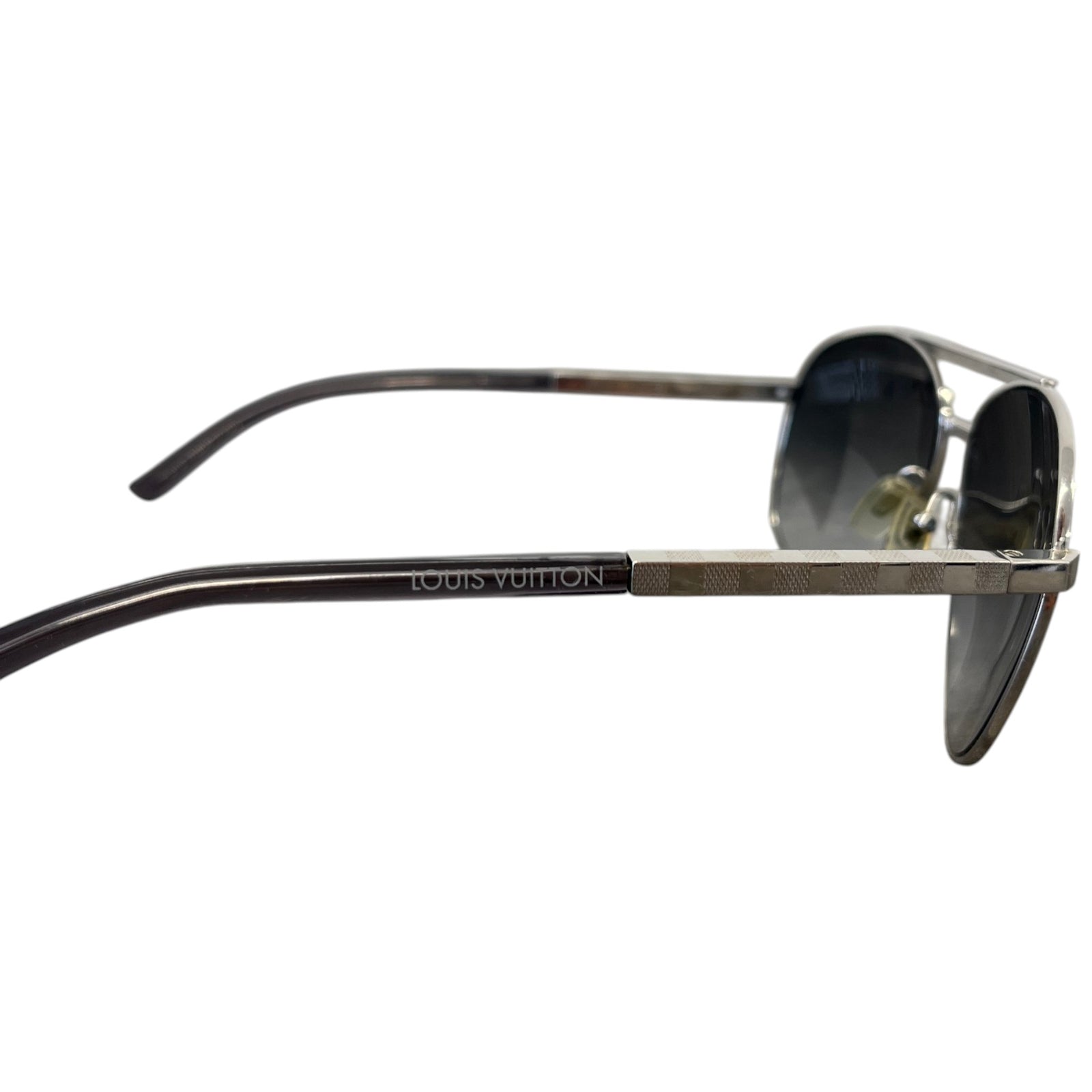 Men's Attitude Pilot Sunglasses Silver - Photo 9