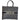 Women's Large Oblique Book Tote Bag Navy