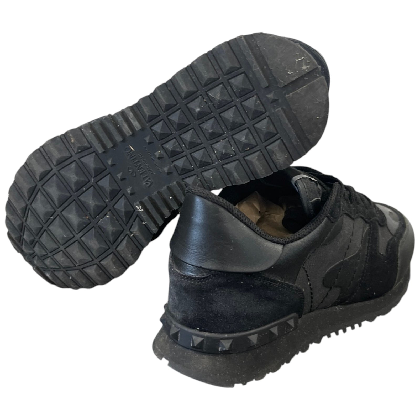 Men's Camo Rock Runner Low Trainers Black Size UK 7 / EU 41 - Photo 10