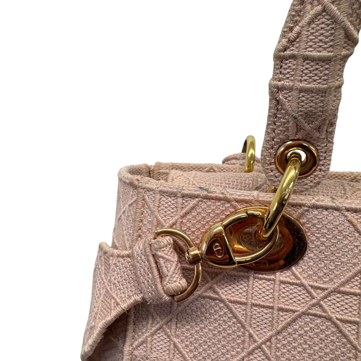 Women's Lady D-Lite Meidum Handbag Pink - Photo 9