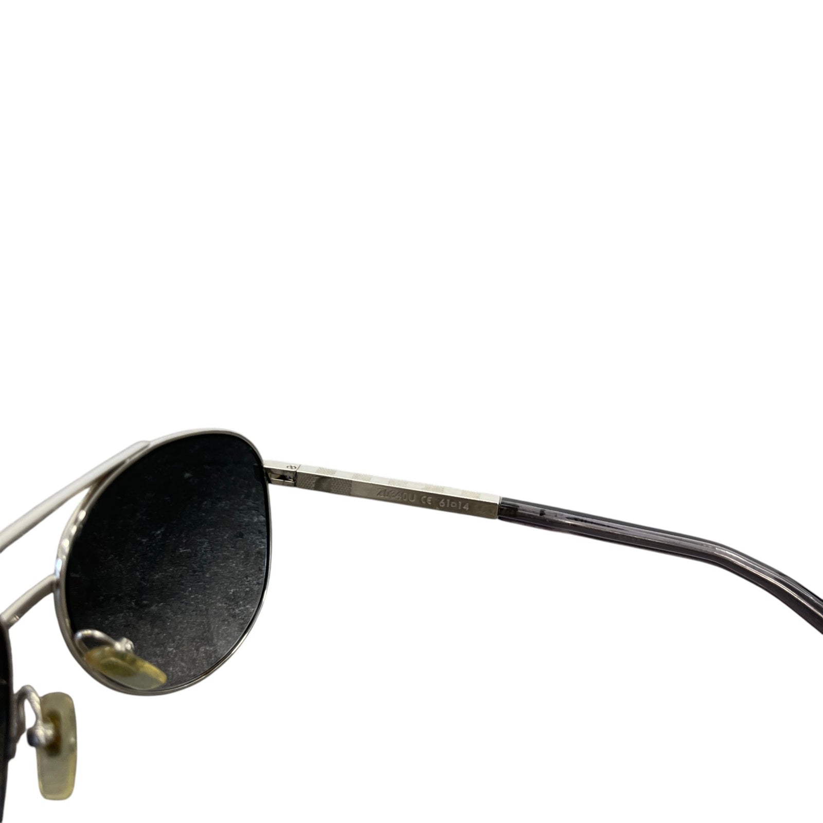Men's Attitude Pilot Sunglasses Silver - Photo 10