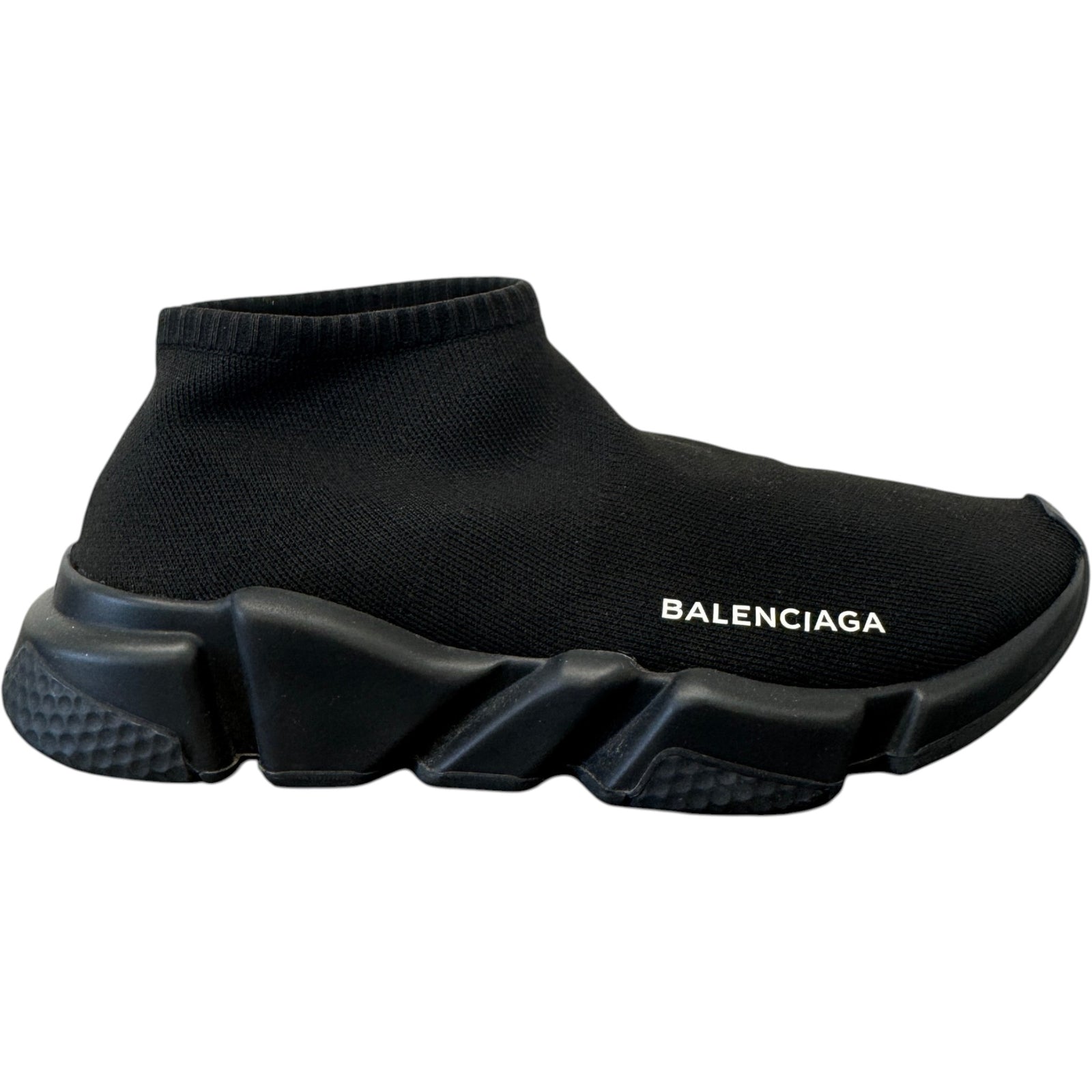 Men's Speed Sock Low Low Trainers Black Size UK 5 / EU 39 - Photo 1