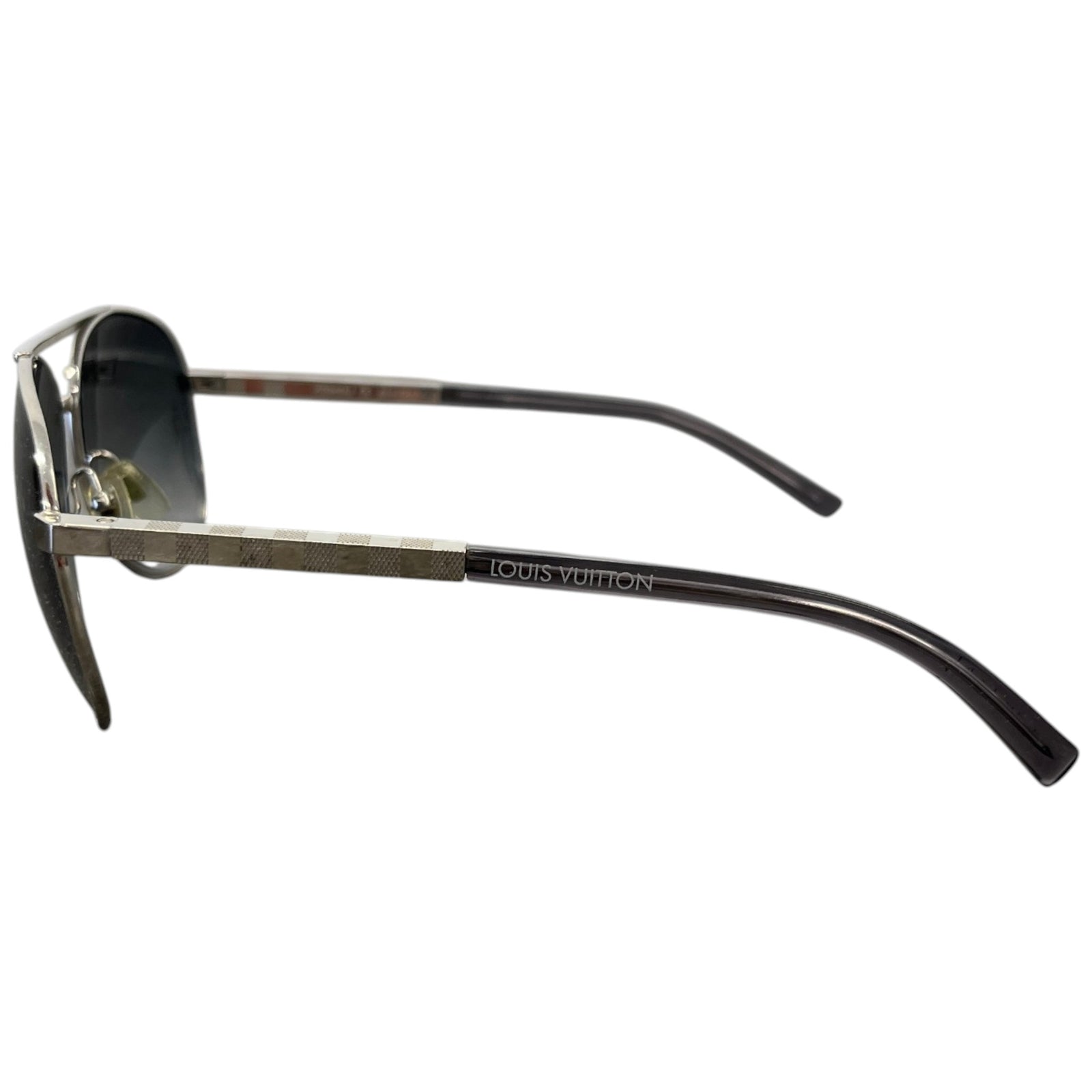 Men's Attitude Pilot Sunglasses Silver - Photo 6