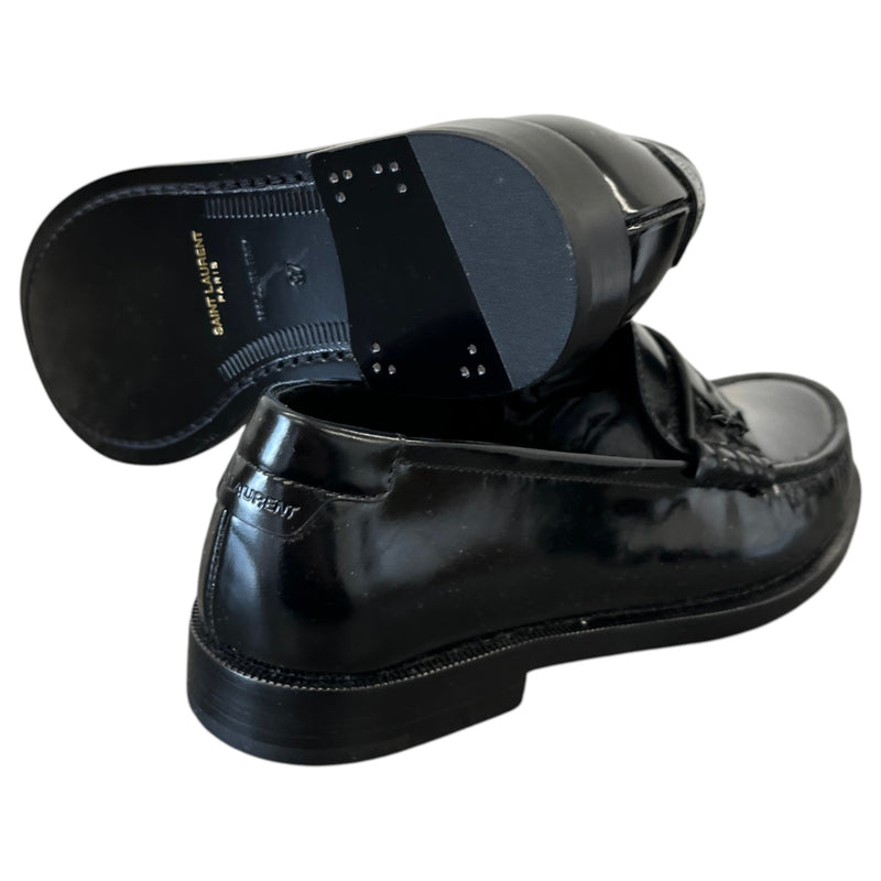 Women's Penny Loafers Black Size UK 4 / EU 37