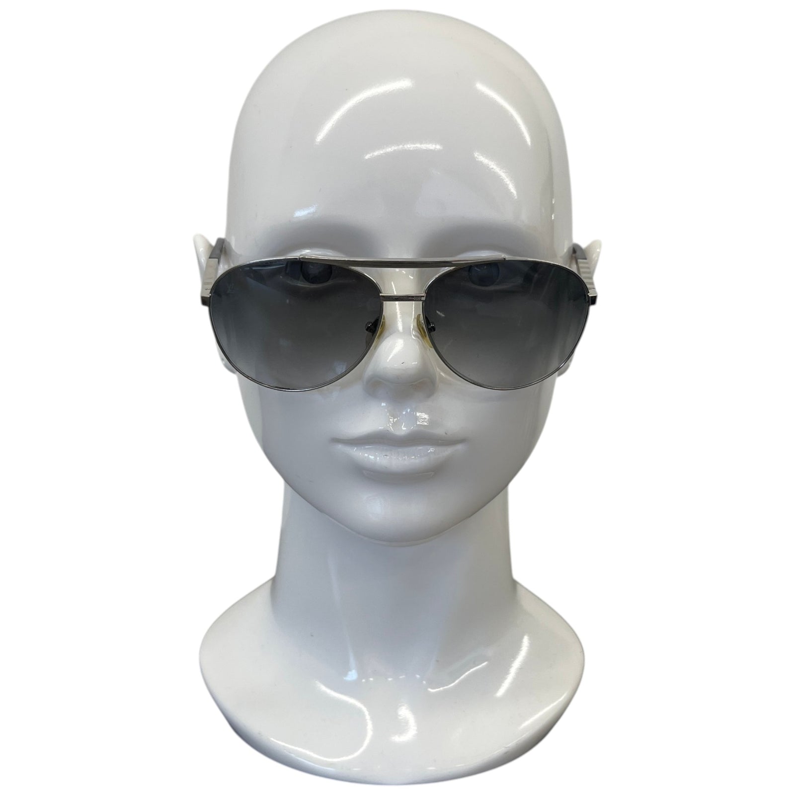 Men's Attitude Pilot Sunglasses Silver - Photo 2