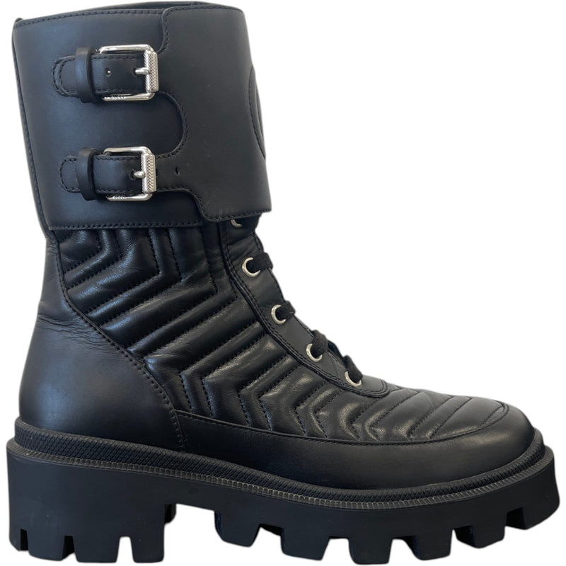 Women's Gg Marmont Boots Black Size EU 36 / UK 3