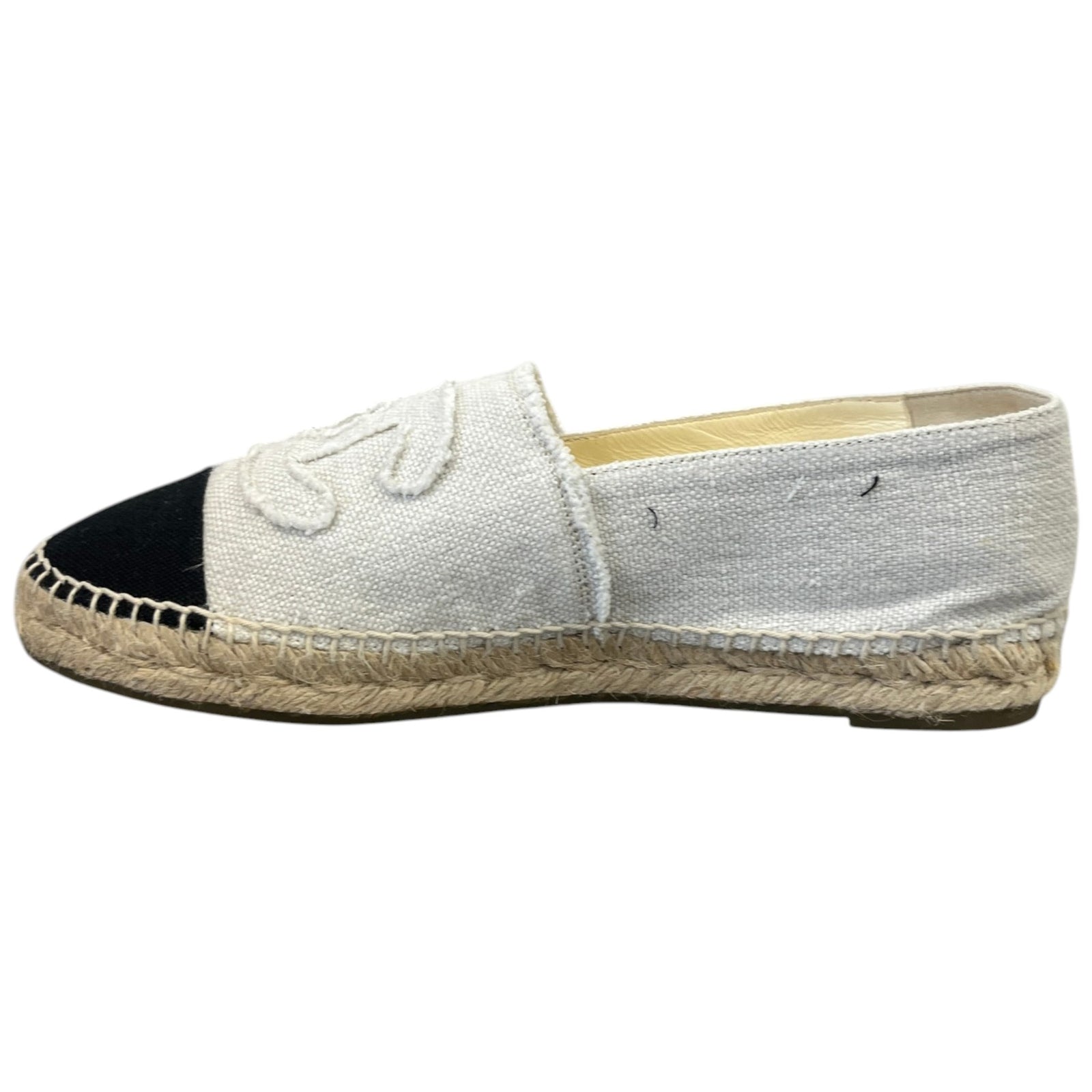 Women's CC Espadrille Loafers White Size UK 7 / EU 40 - Photo 2