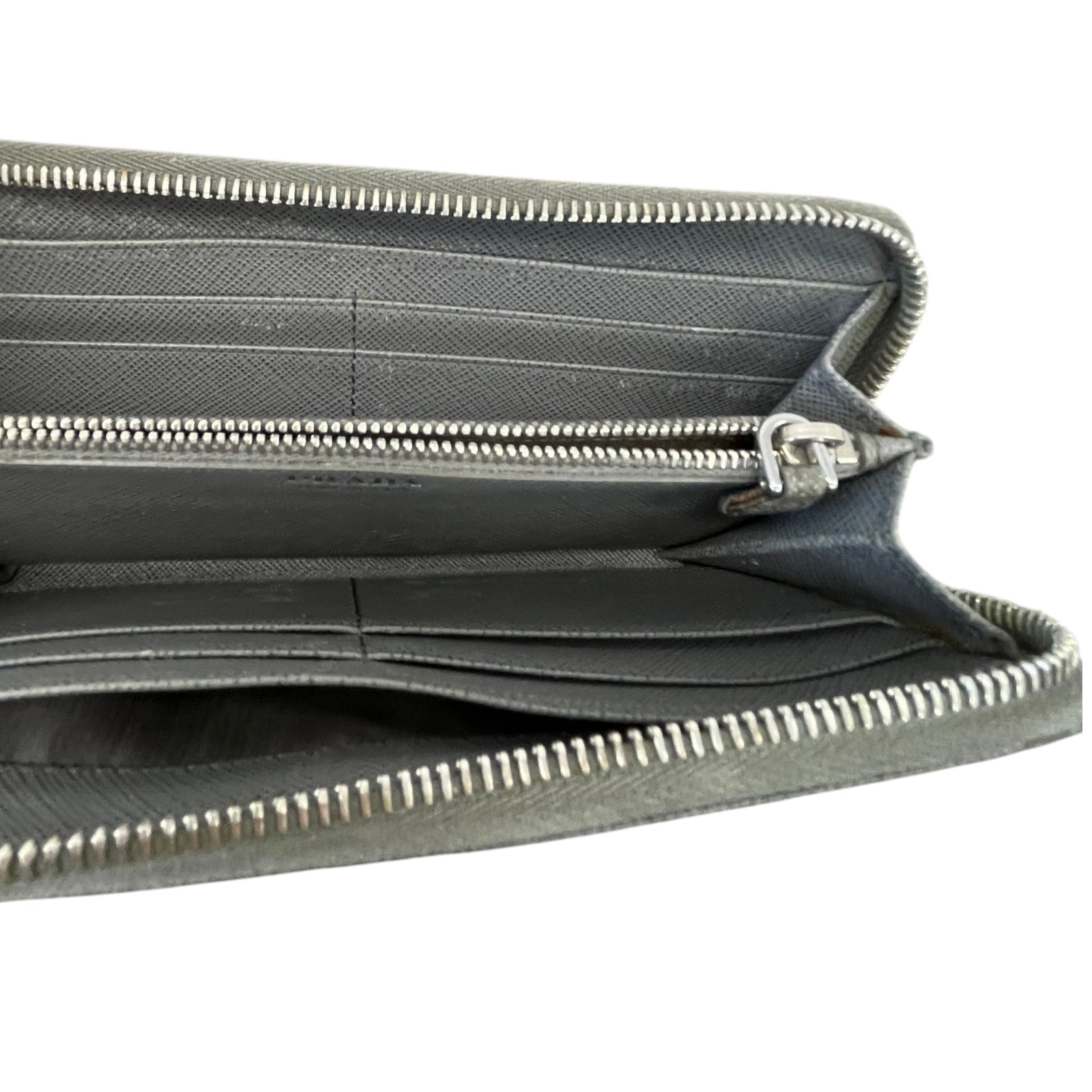 Women's Saffiano Purse Grey - Photo 10