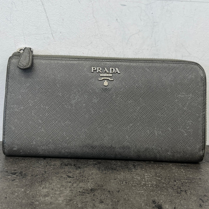 Women's Saffiano Purse Grey