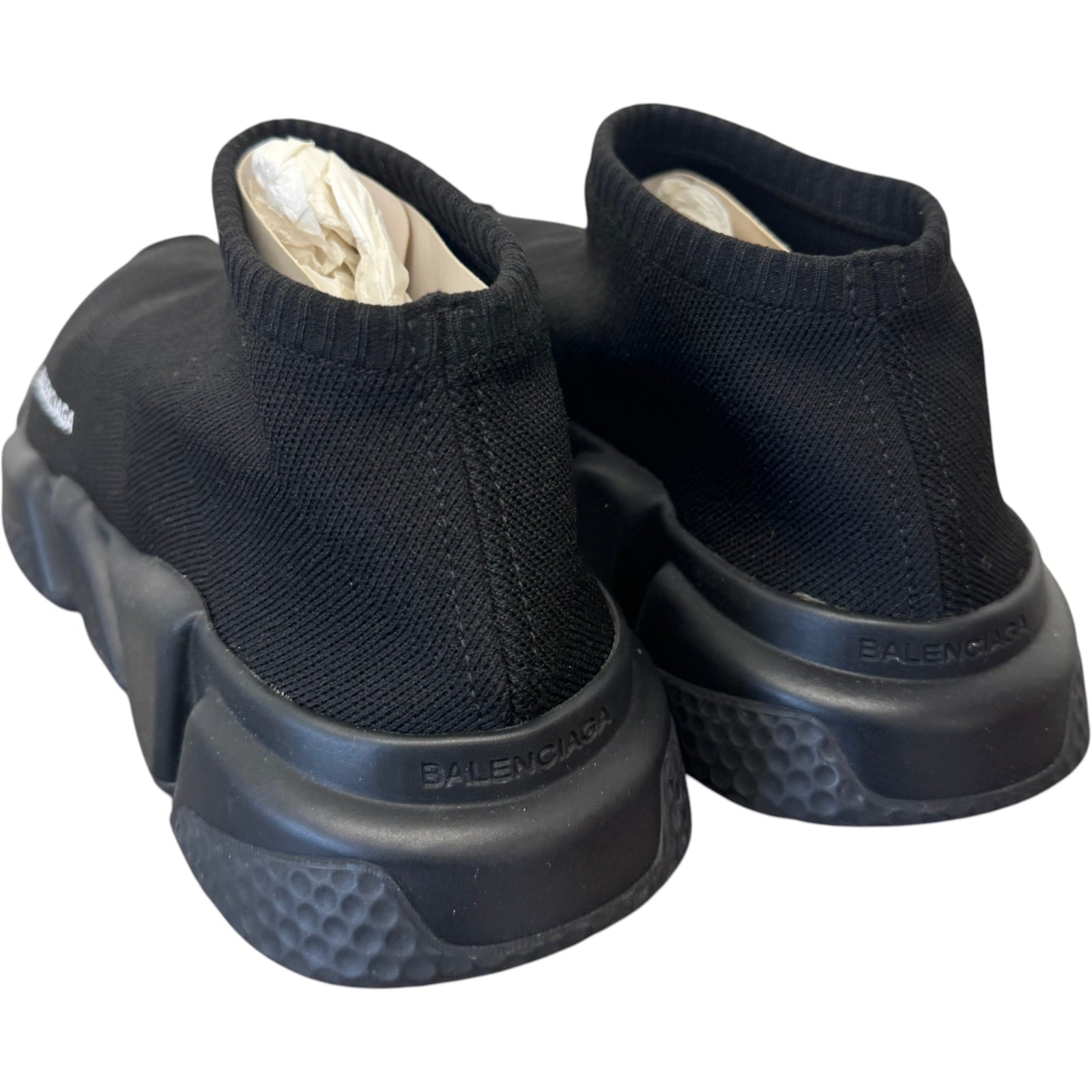 Men's Speed Sock Low Low Trainers Black Size UK 5 / EU 39 - Photo 8