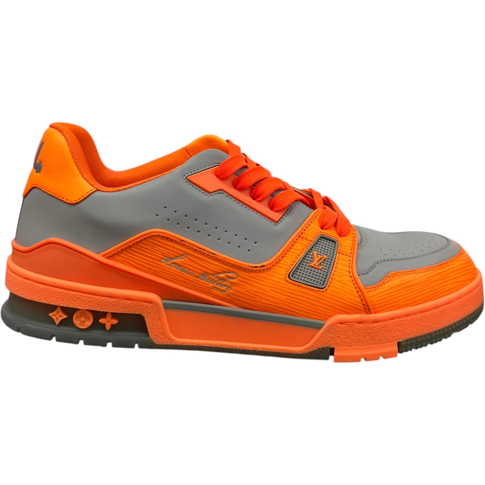 Men's Lv Low Trainers Orange Size EU 43 / UK 9 - Photo 1