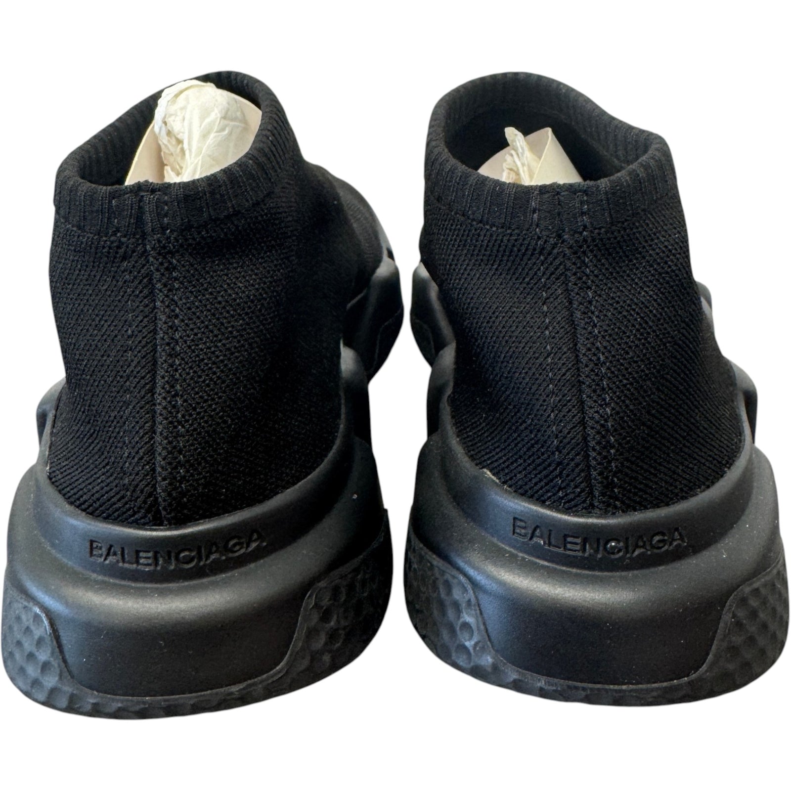 Men's Speed Sock Low Low Trainers Black Size UK 5 / EU 39 - Photo 9
