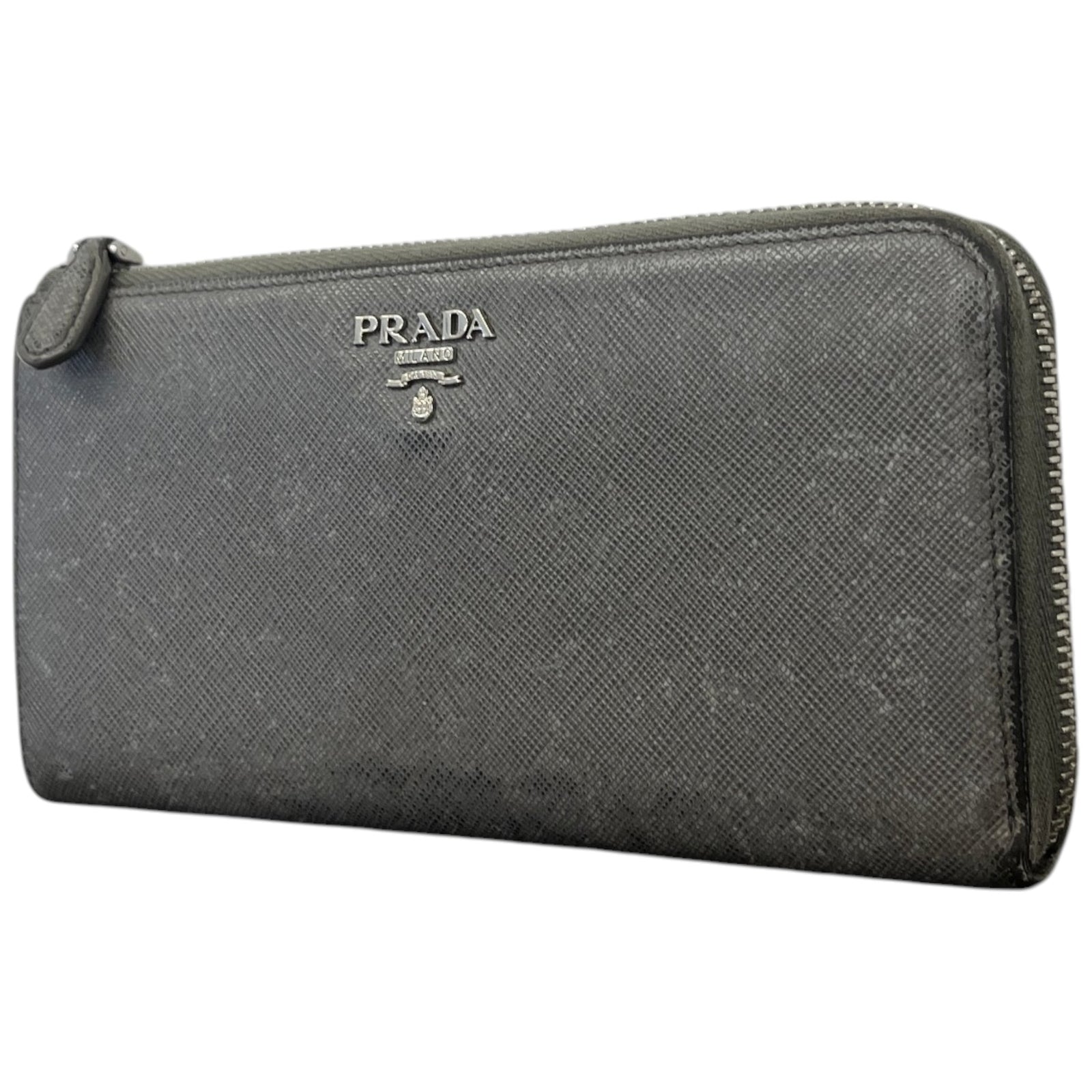 Women's Saffiano Purse Grey - Photo 4