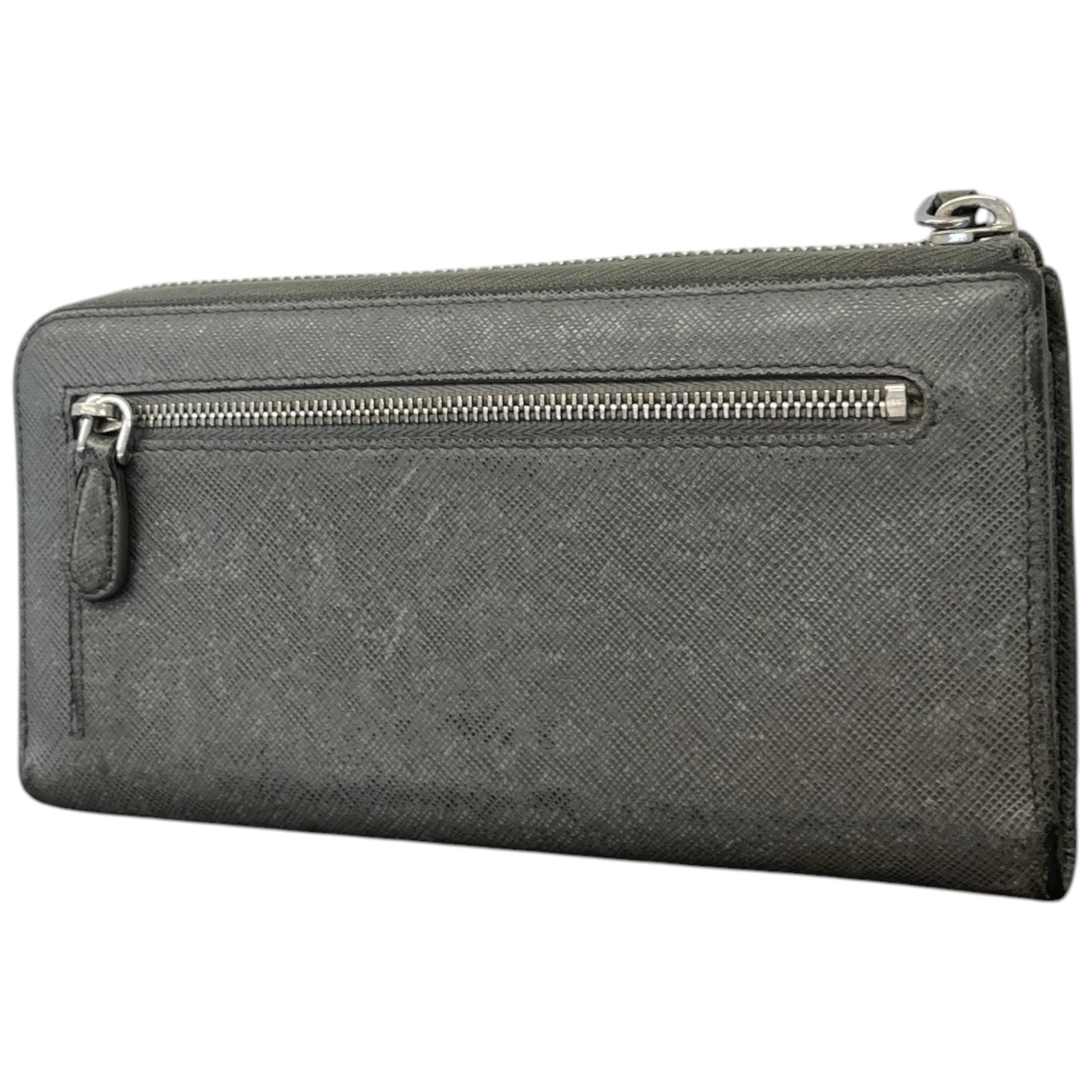 Women's Saffiano Purse Grey - Photo 8