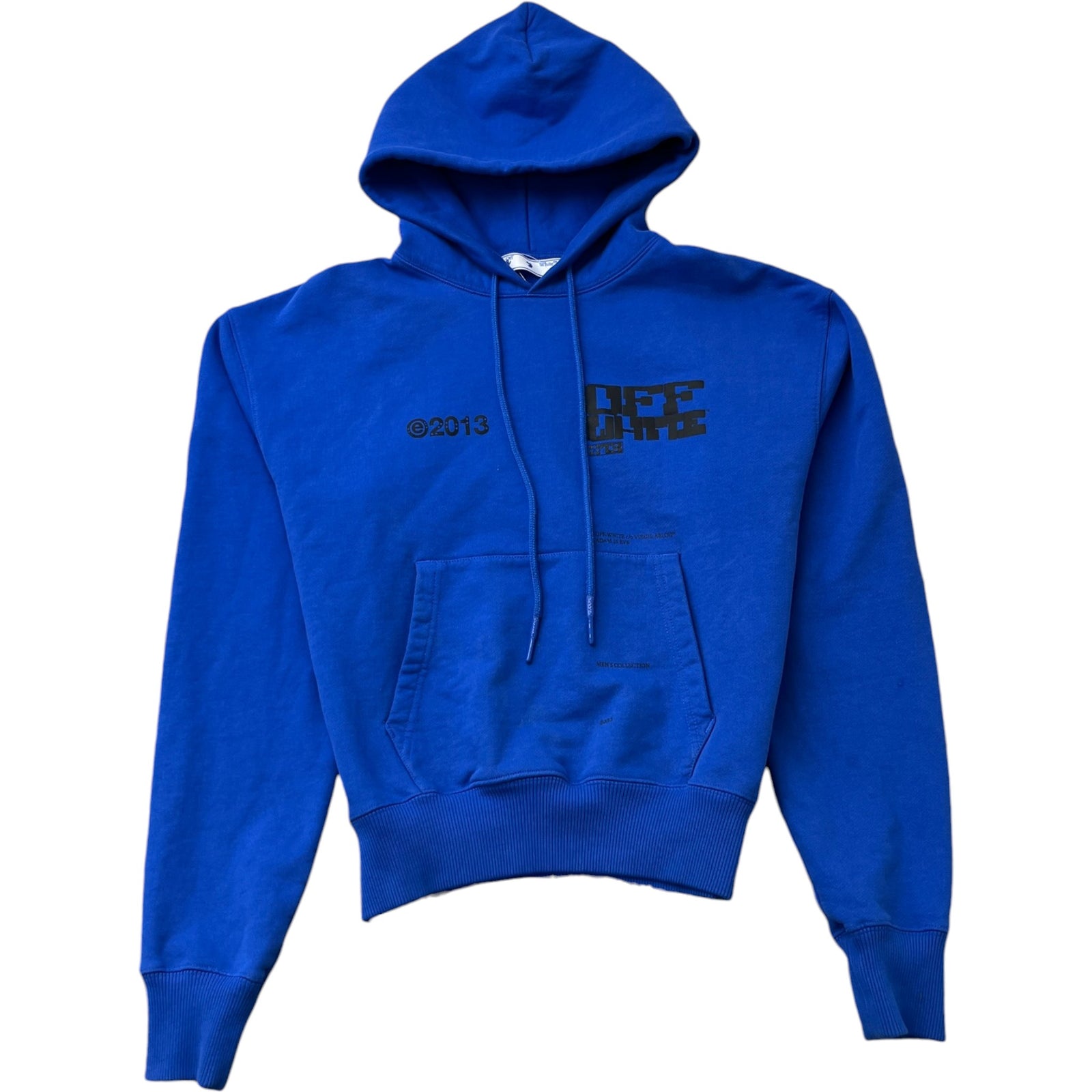 Men's Tech Marker Hoodie Blue Size XS - Photo 1