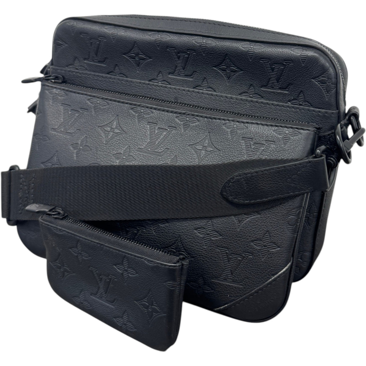 Men's Monogram Shadow Trio Messenger Bag Black - Photo 4