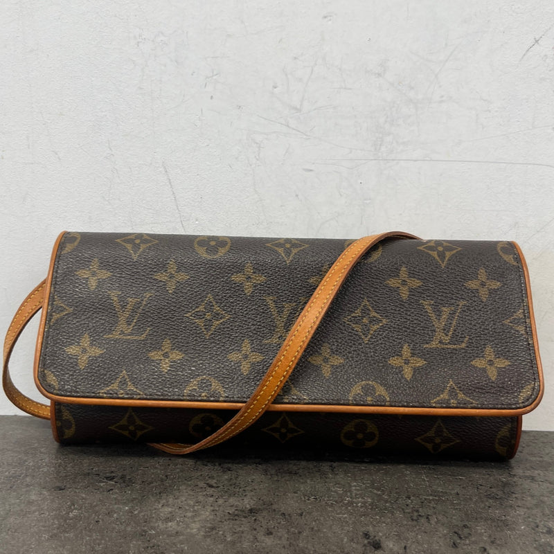 Women's Monogram Pochette Twin Gm Bag Brown