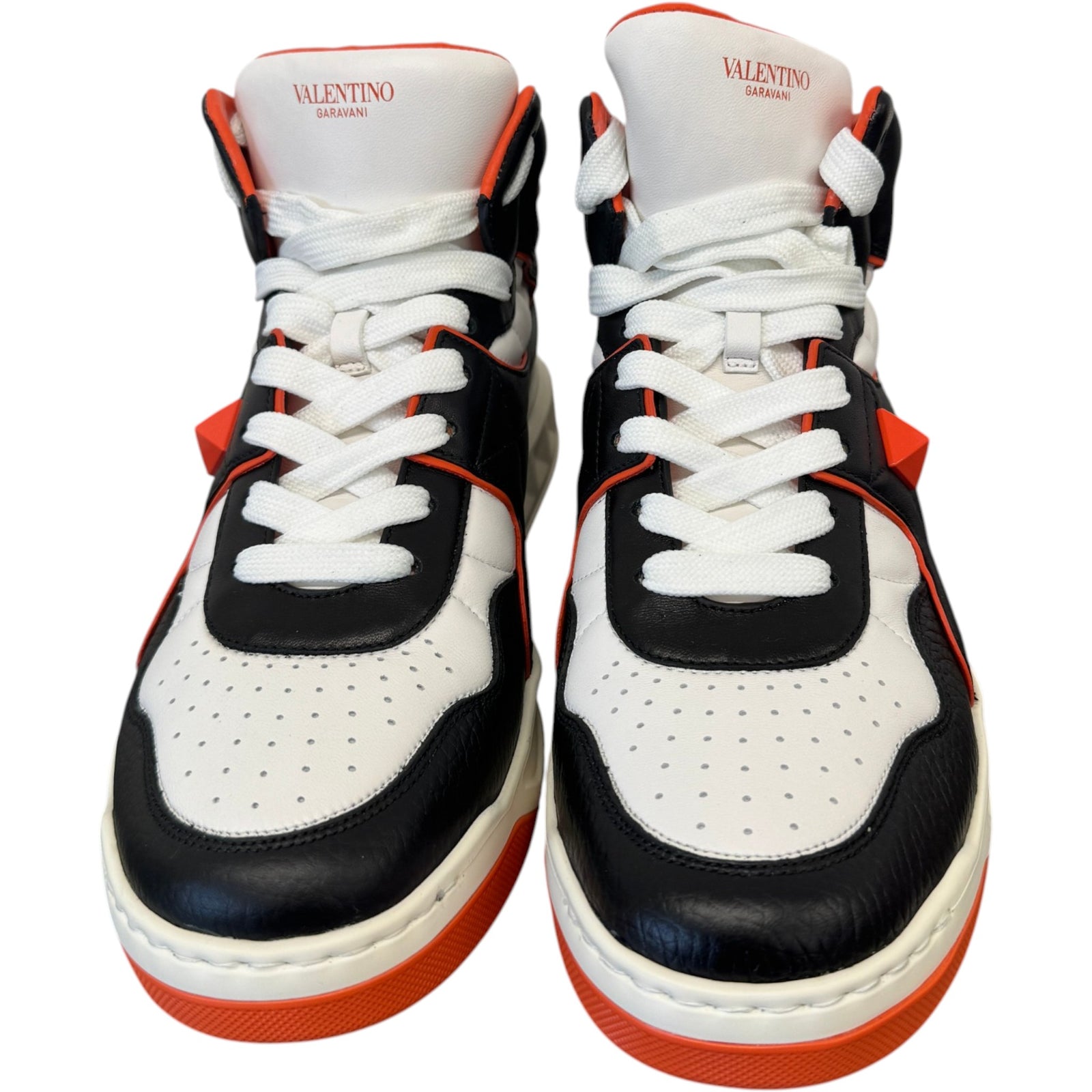 Men's One Stud High Trainers Orange Size UK 8 / EU 42 - Photo 6