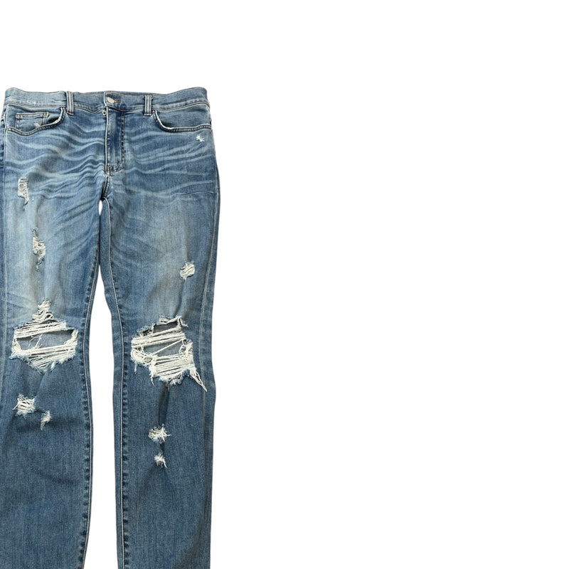 Men's Super Repair Jeans Blue Size XL / W36