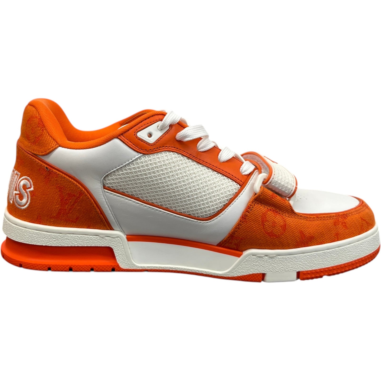 Men's Lv Low Trainers Orange Size EU 43 / UK 9 - Photo 4