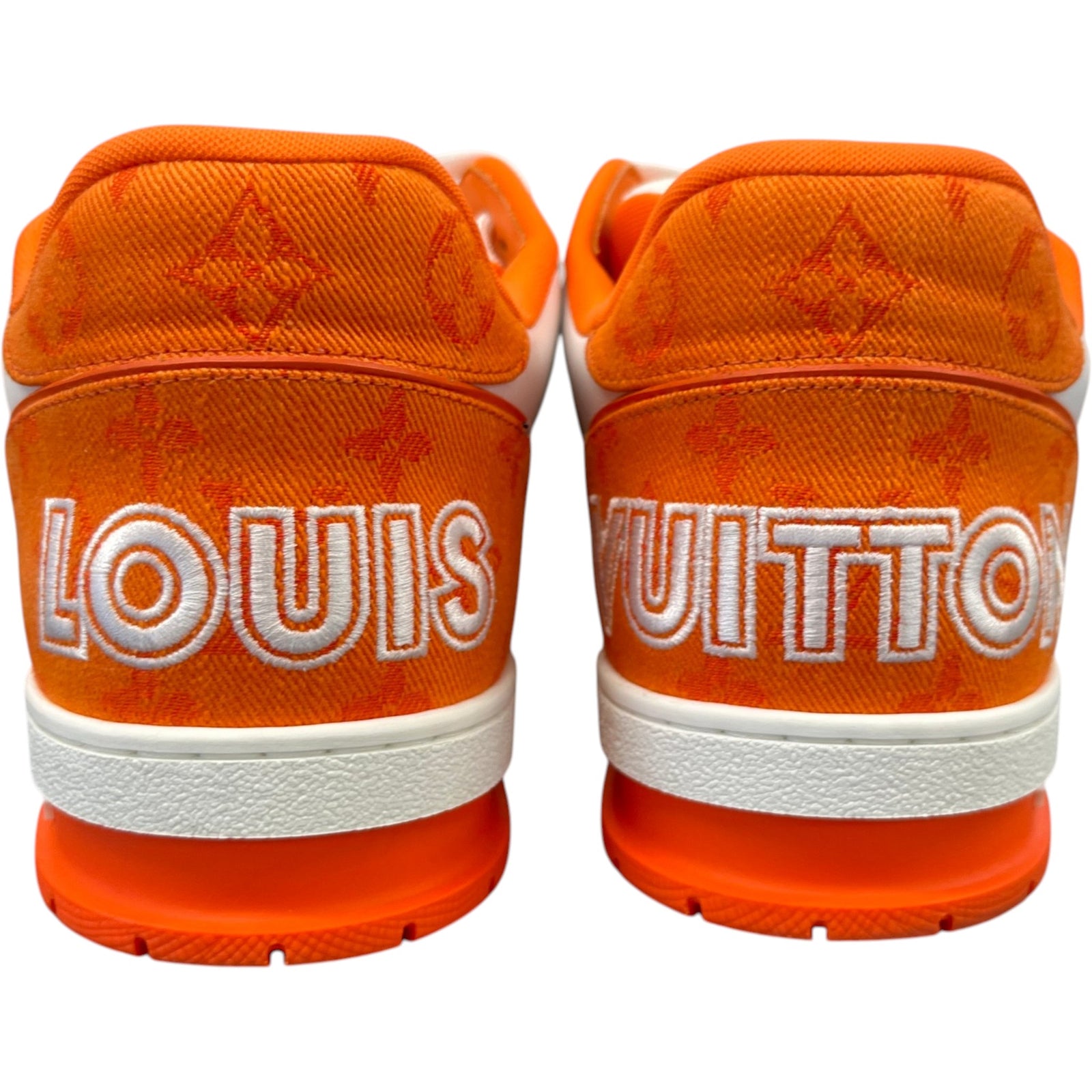 Men's Lv Low Trainers Orange Size EU 43 / UK 9 - Photo 7